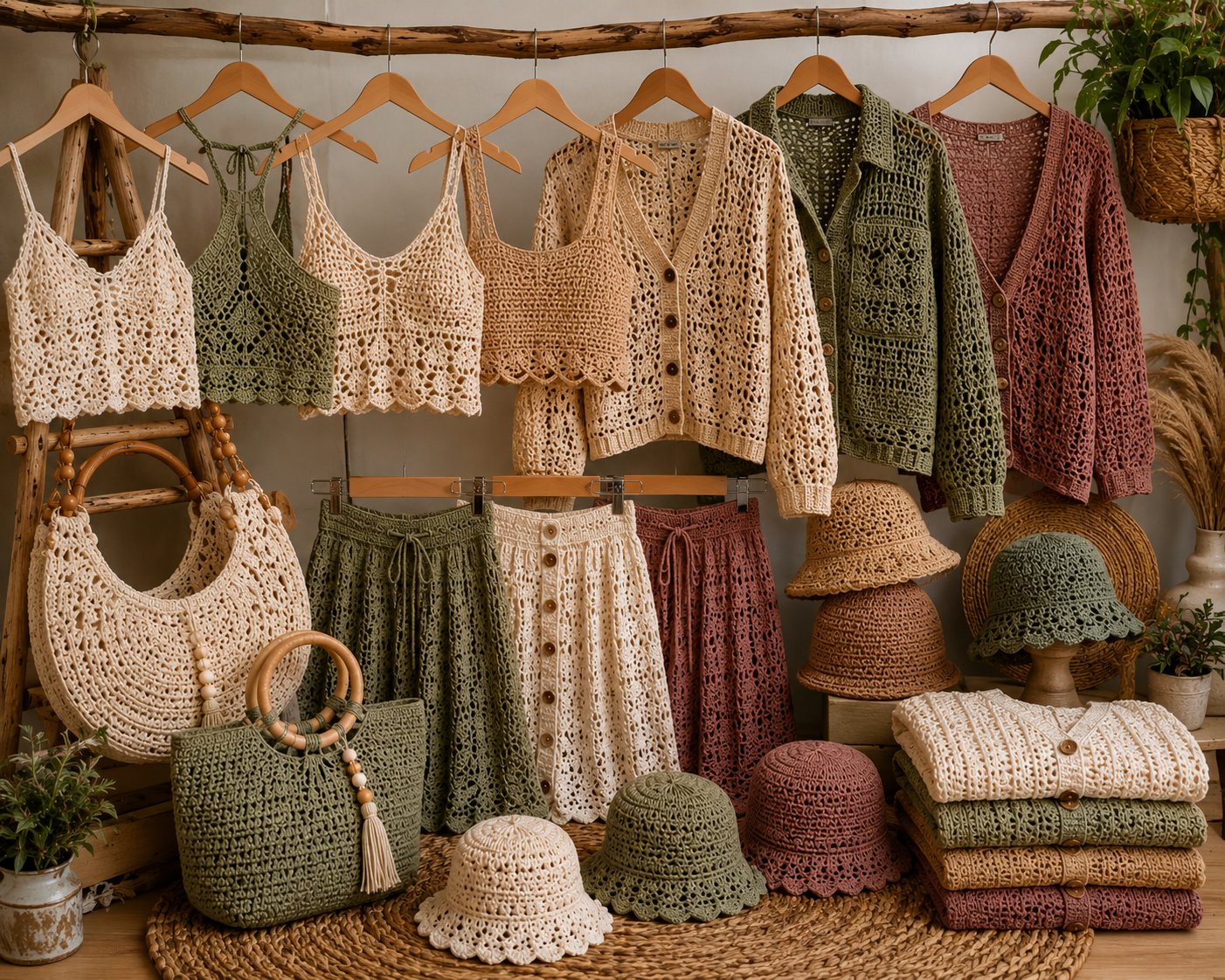 Crochet en 2026: la tendencia artesanal que conquista las pasarelas y el street style